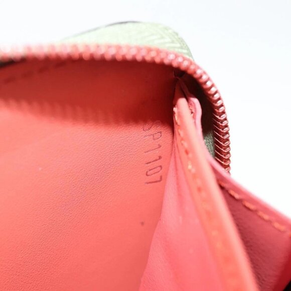 LOUIS VUITTON Masters Collection Da Vinci Zippy Wallet Green M64606 Auth 1 - Picture 10 of 16